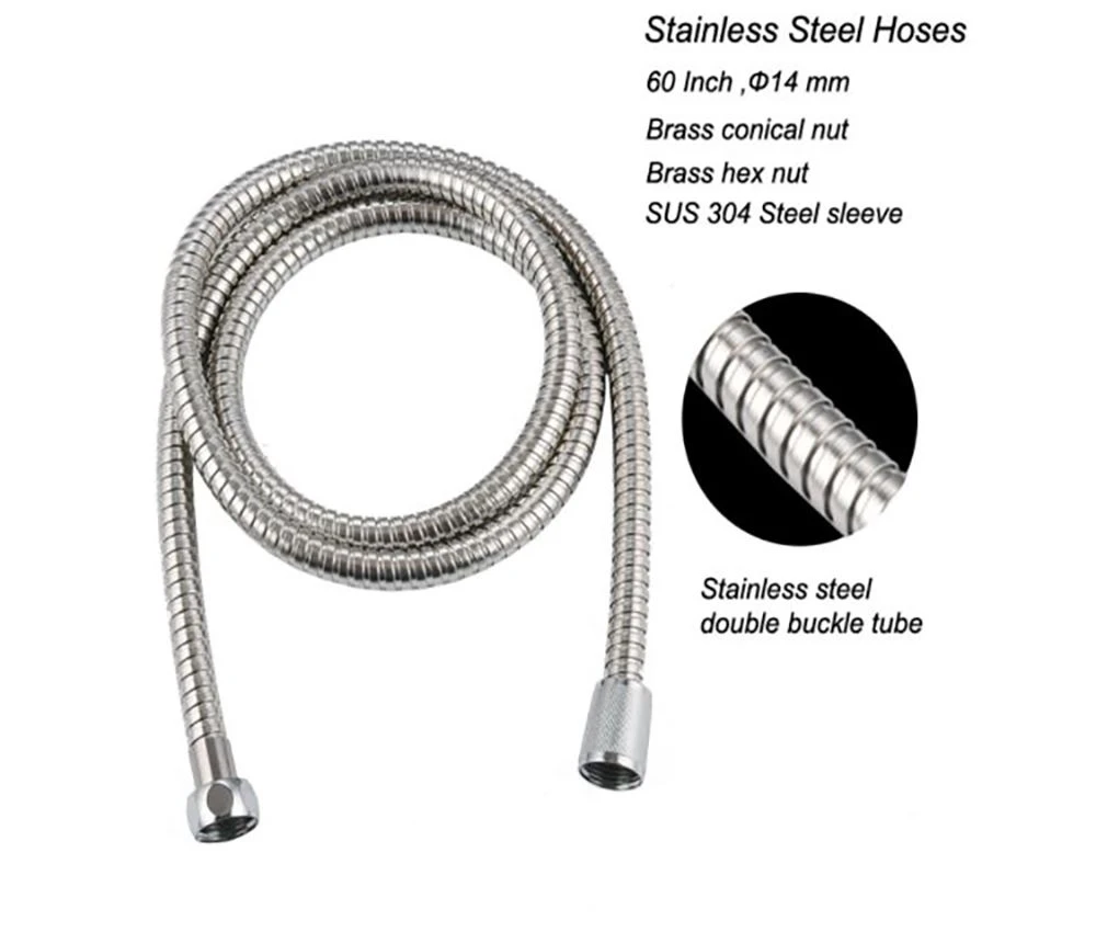10 cm grey pvc shower hose-4