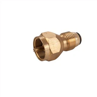 Messinki kaasuputken liitin