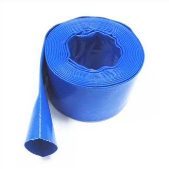 Pvc 8 tuuman tasainen poistoletku