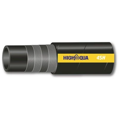 4 kerrosta Teräslanka Spiraali SAE R12, R13,4SP, 4SH -hydraulinen letku